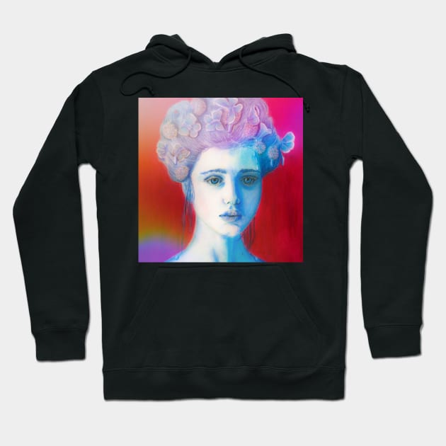 Flare Hoodie by teenamarie23art